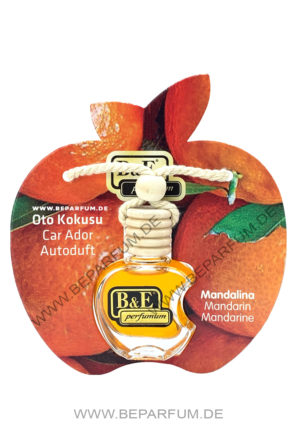 B&E car fragrance tangerine