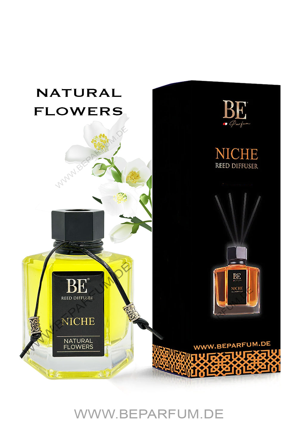 Niche Natural Flowers (Weiße Blumen)