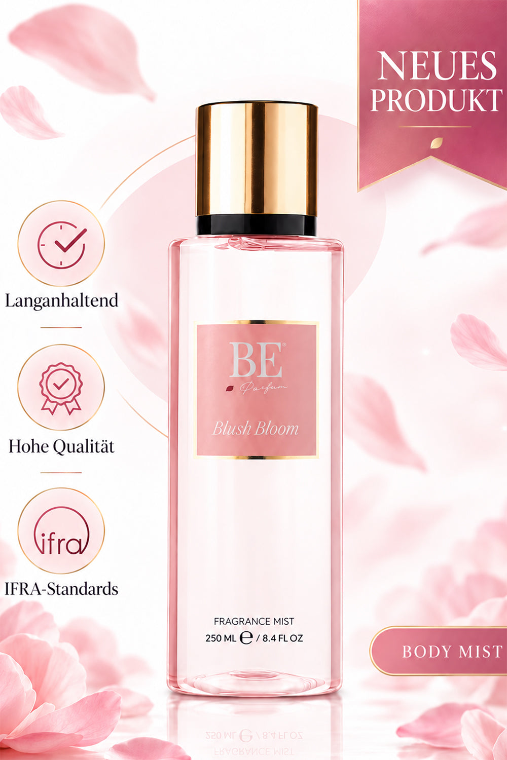 Blush Bloom Perfume Body Mist 250 ml – Fruchtig & Floral